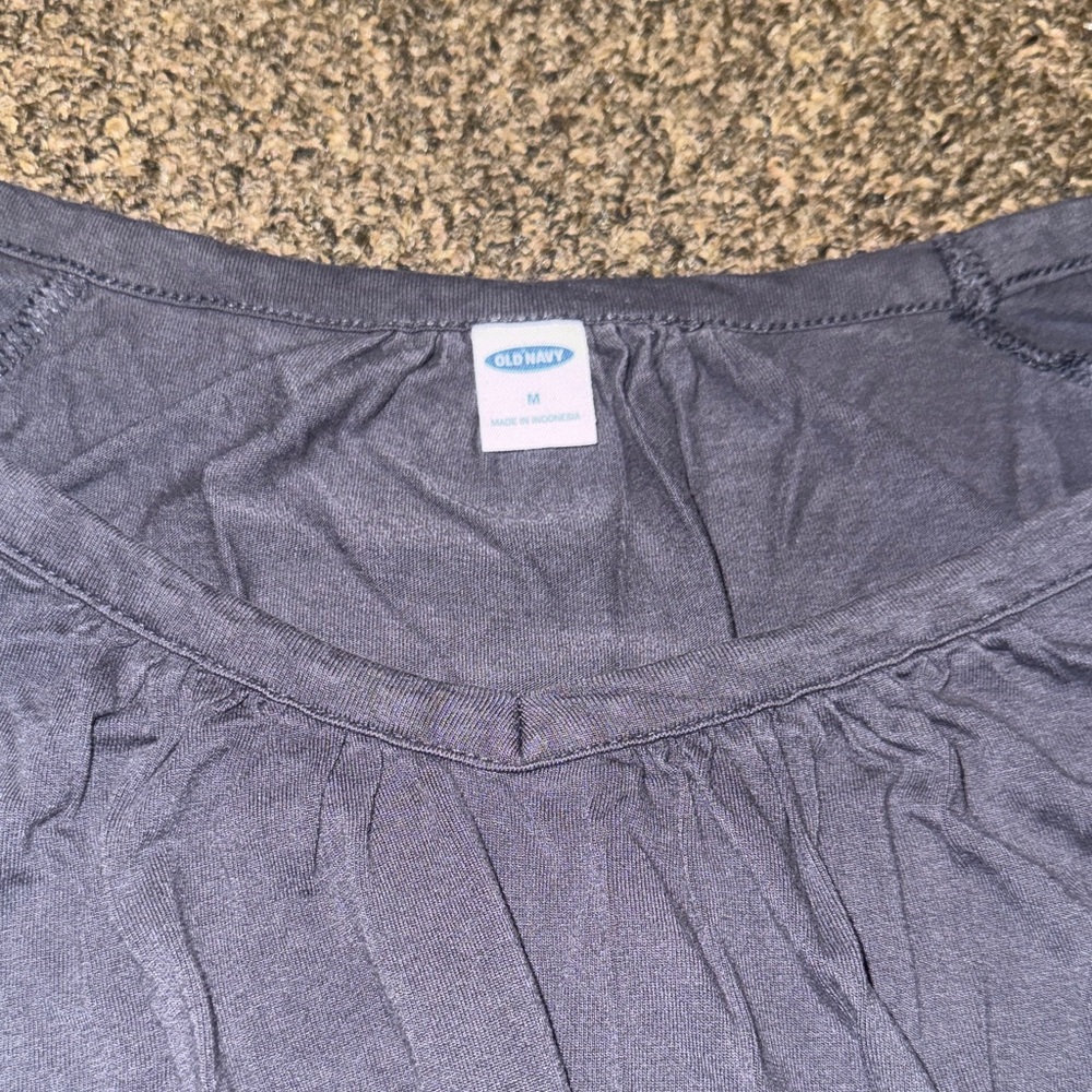 Old Navy Charcoal Blouse